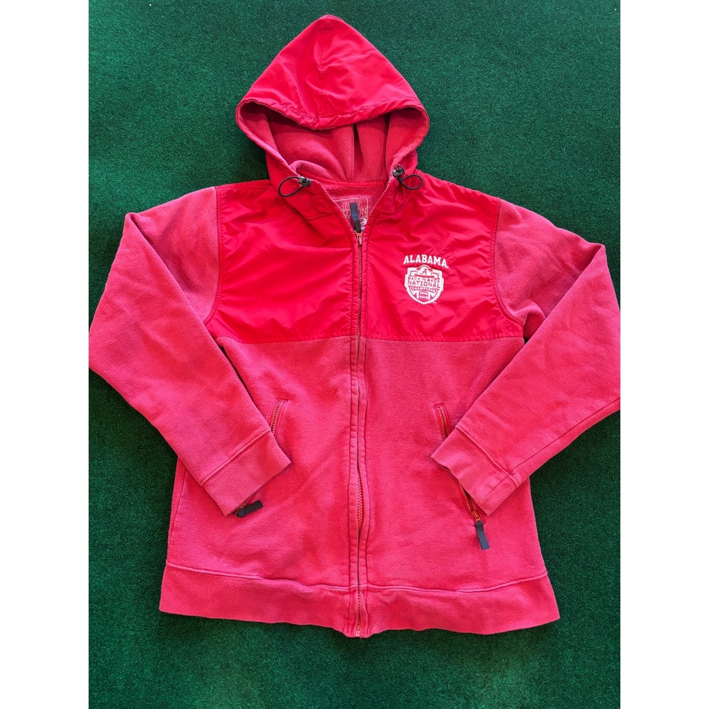 Alabama Crimson Tide‎ National Champions 2012 Fleece Zip Hoodie Red S